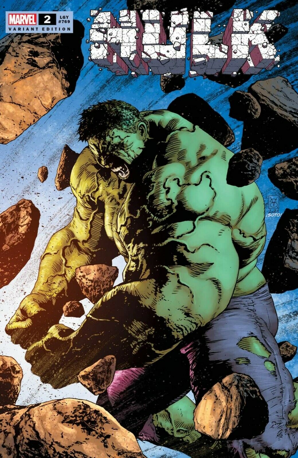 Hulk #2 Valerio Giangiordano Trade Dress Variant