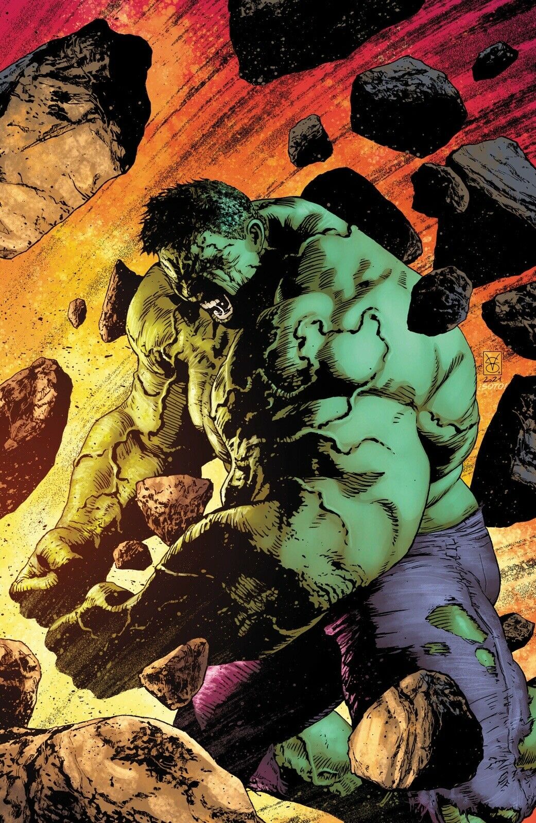 Hulk #2 Valerio Giangiordano Trade Dress + Virgin Art Variant Set